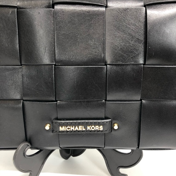 Michael Kors Black Leather Clutch - Picture 4 of 8